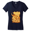 attack Women's V-Neck T-Shirt