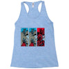 rock, paper, dragon Racerback Tank