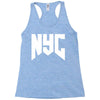 nyc new york city Racerback Tank