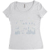 peaceful Women's Triblend Scoop T-shirt