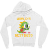 World's Best Boss Mario Zipper Hoodie