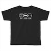 eat sleep code Toddler T-shirt