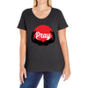 pray Ladies Curvy T-Shirt