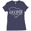 south carolina eclipse Ladies Fitted T-Shirt