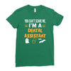 dental assistant halloween Ladies Fitted T-Shirt