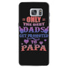 only the best dads get promoted to papa Samsung Galaxy S7