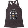 cat's resume Racerback Tank