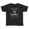 santa scorpio christmas ugly t shirts Toddler T-shirt