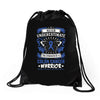 Never Underestimate The Strength Of A Colon Cancer Warrior Drawstring Bags