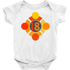 orange 18 Baby Bodysuit