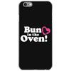 Bun in the Oven with Heart Baby Girl iPhone 6/6s Case