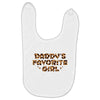 Daddy's Favorite Girl Baby Bibs