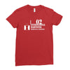 case ih farm center line Ladies Fitted T-Shirt