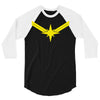 captain marvel 3/4 Sleeve Shirt