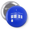 Tardis Doctor Who Pin-back button