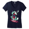 foxes Women's V-Neck T-Shirt