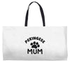pekingese mum Weekender Totes