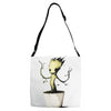 baby groot Adjustable Strap Totes