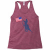 Patriotic T-Rex Racerback Tank