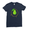 grow a pear Ladies Fitted T-Shirt