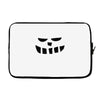 smiling teeth pumpkin face Laptop sleeve