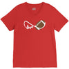 football infinity love V-Neck Tee