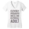 cleverly disguised Women's V-Neck T-Shirt