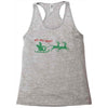 ugly santa ho ho hoo! Racerback Tank