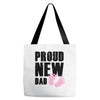 proud new girl Tote Bags