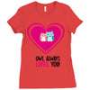 owl always love you Ladies Fitted T-Shirt