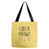 CHECK MEOWT CAT Tote Bags