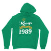 kings are born in 1989 Unisex Hoodie