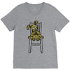 plush bunny V-Neck Tee