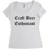craft beer Women's Triblend Scoop T-shirt