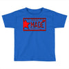 texas made lone star license plate Toddler T-shirt
