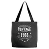 original parts vintage established 1955 perfectly aged Tote Bags