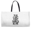 Fight Alone Avengers Weekender Totes