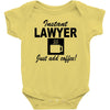 instant lawyer just add coffee Baby Bodysuit
