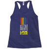Lightsaber Rainbow Racerback Tank
