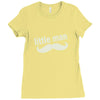 little man Ladies Fitted T-Shirt