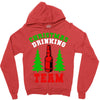 christmas drinking team Zipper Hoodie