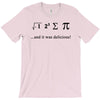 i ate sum pi t shirt s m l xl 2xl 3xl funny nerdy geeky college awesom T-Shirt