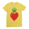 Kermit Strawberry Ladies Fitted T-Shirt