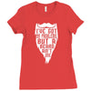 i've got 99 problems but a beard ain't one Ladies Fitted T-Shirt