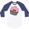 cannibal cupcake 3/4 Sleeve Shirt