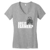 are you the farmer Women's V-Neck T-Shirt