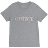 continue V-Neck Tee