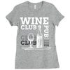 Wine Club Ladies Fitted T-Shirt