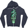 tentacle ice Zipper Hoodie