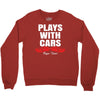 Plays With Cars Crewneck Sweatshirt